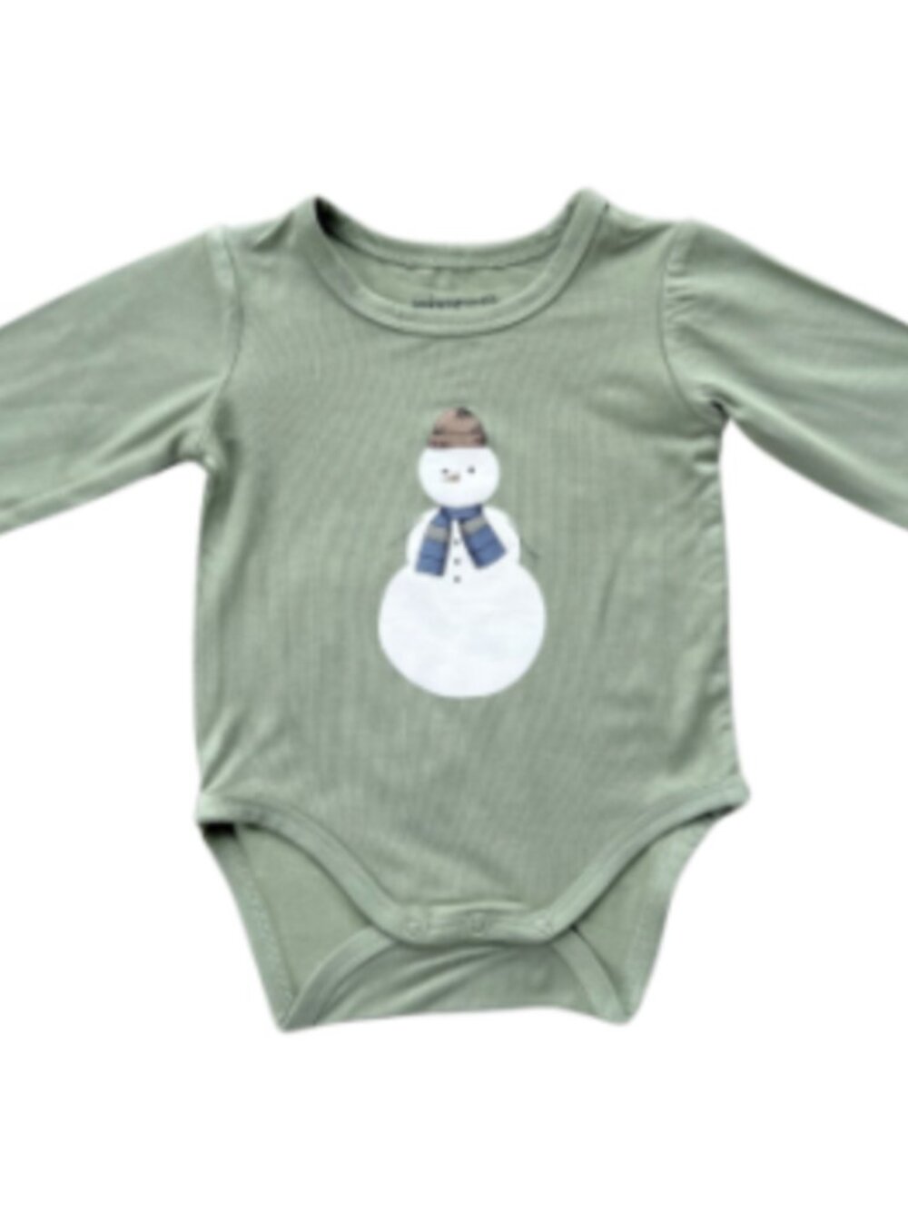 Baby Sprouts - LS Bodysuit (Snowman)